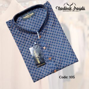 Nandonik Panjabi Box Design Blue - 105 code
