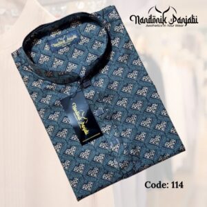 Afsan Print Panjabi - 114 Code