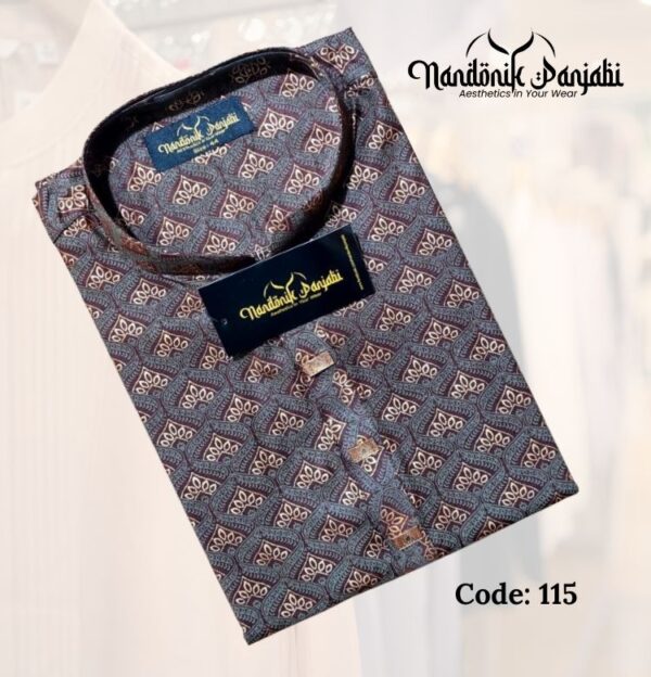 Afsan Print Panjabi – 115 Code