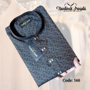Jacquard Cotton Mix Fabric - 146 Code